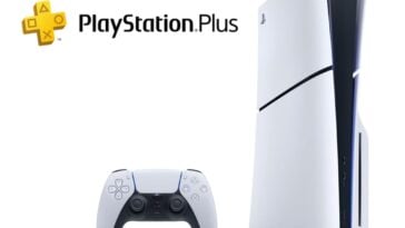 Sony PlayStation 5 with PlayStation Plus Logo ©Image Credit: Sony