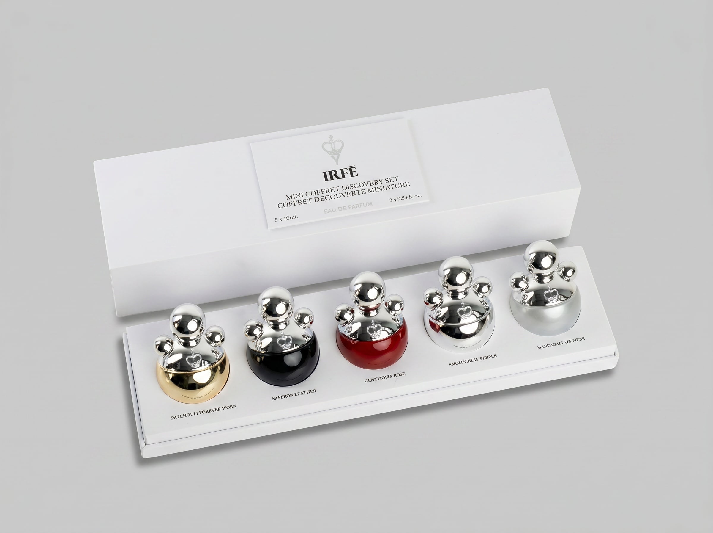 IRFE Fragrance Collection Mini Dolls Gift Coffret Eau de Parfum Splash Bottles