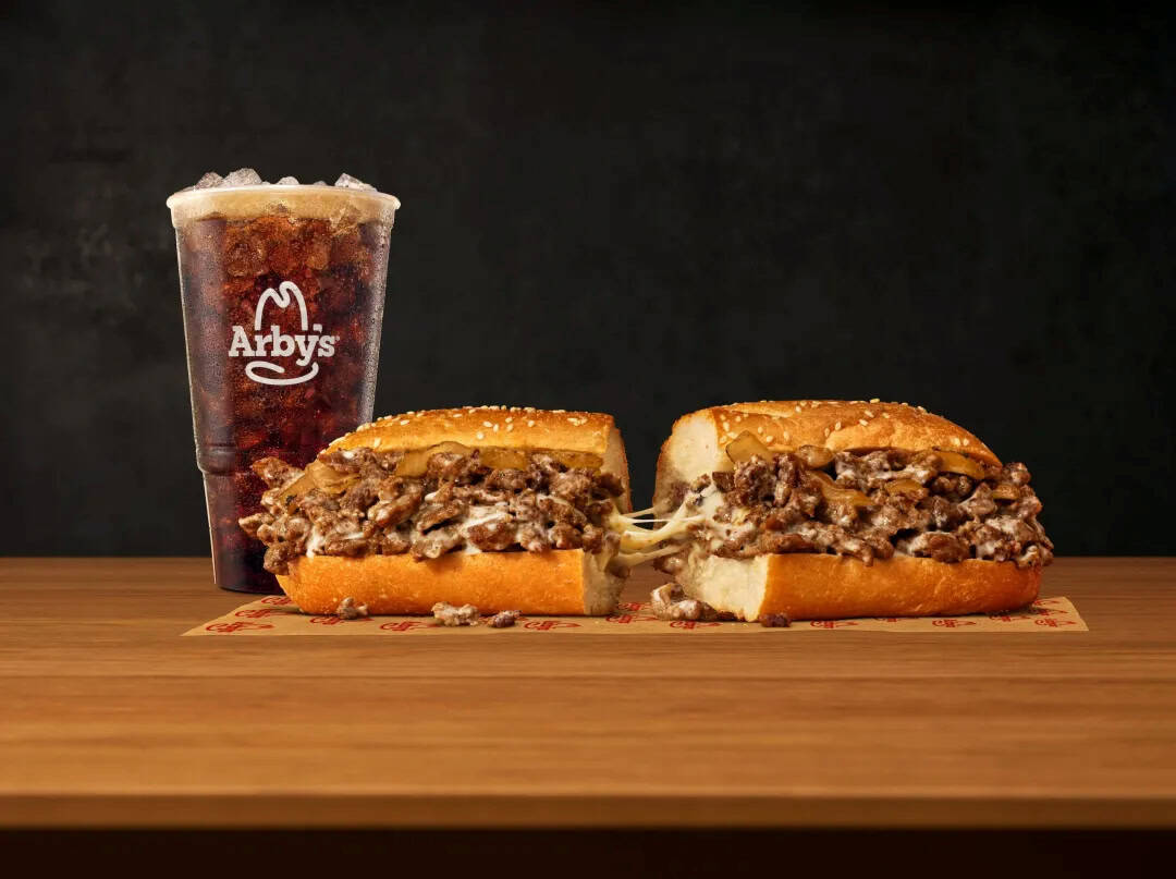 Arby's is adding the Angus Cheesesteak to its permanent menu after a successful limited-time run last summer | ©Image Credit: Arby's