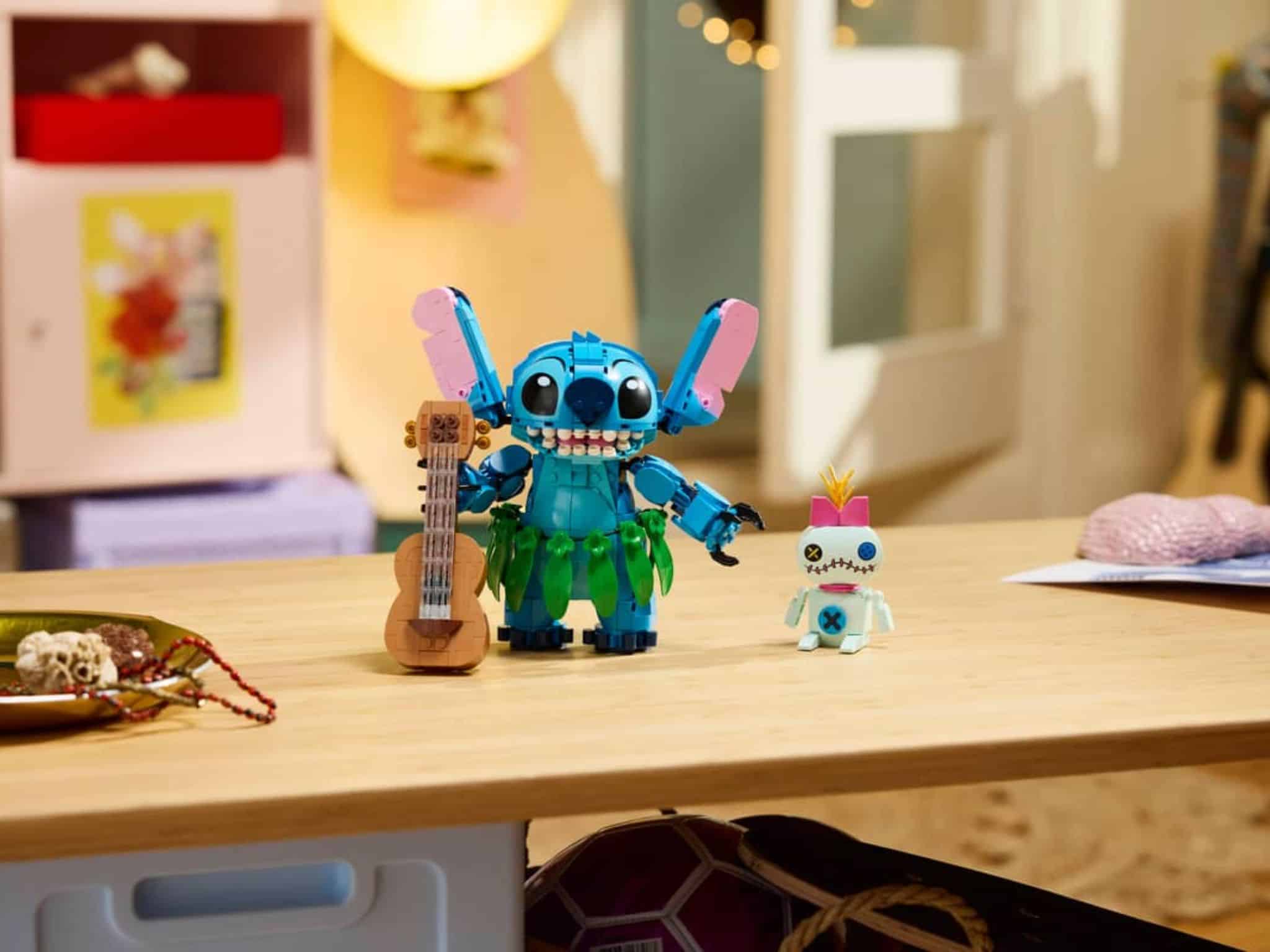 LEGO's new Stitch and Scrump set is 713 pieces of cuteness and chaos 3 LEGO Disney Stitch and Scrump Set Being Displayed ©Image Credit: LEGO