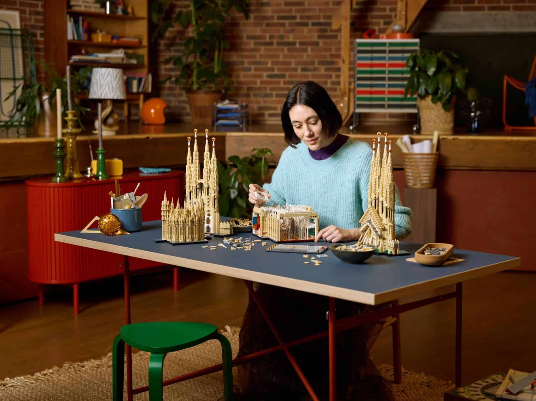 LEGO Sagrada Familia Set ©Image Credit: LEGO