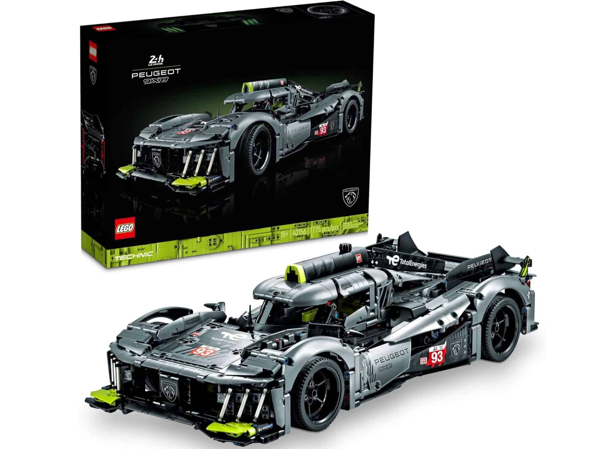 LEGO Technic PEUGEOT 9X8 24H Le Mans Hybrid Hypercar ©Image Credit: LEGO