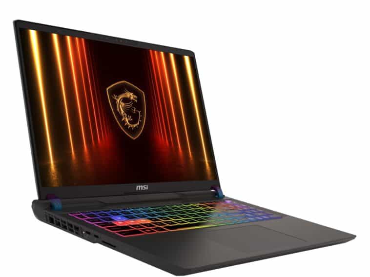 MSI Vector 16 Gaming Laptop ©Image Credit: MSI