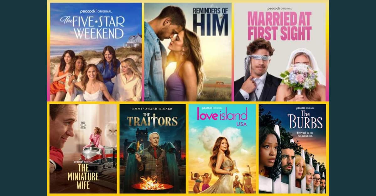 Everything coming to Peacock in July 2026