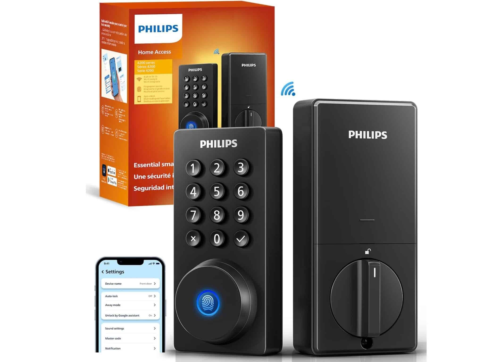 Philips Wi-Fi Smart Door Lock ©Image Credit: Philips