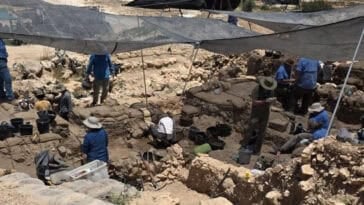 Excavations at Shiloh reveal ancient walls that may match the biblical Tabernacle linked to the Ark of the Covenant. | ©Image Credit: Ancient Shiloh / Facebook