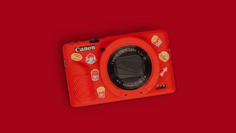 The customized cameras cap off Wendy's Rewards Drops series, which has seen every previous item sell out in under 90 seconds ©Image Credit: Wendy's