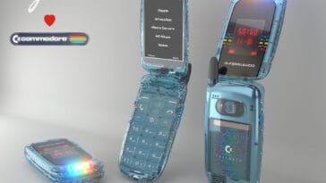 Commodore is returning to the gadget market with a flip phone designed to help users disconnect from the always-online world | ©Image Credit: Jolla / Commodore
