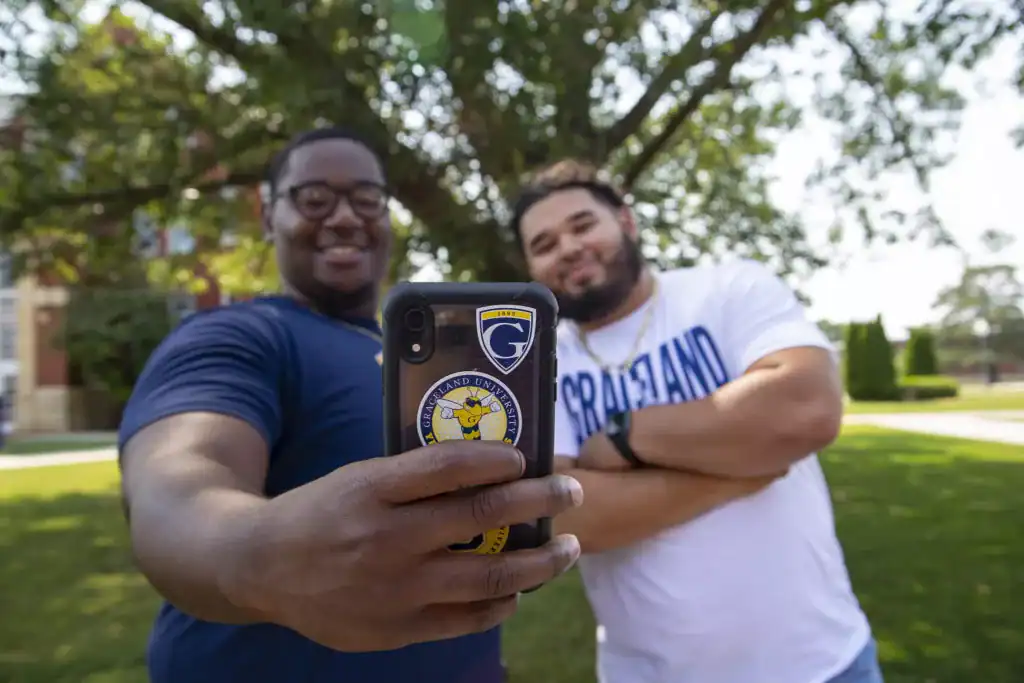 Graceland offers an interdisciplinary Bachelor of Arts in Digital Content Creation that covers video, podcasting, social media, graphic design, and web content. ©Image Credit: Graceland University