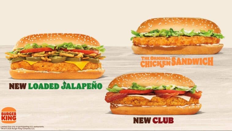 Burger King is launching two new versions of its Original Chicken Sandwich starting July 7 at participating locations | ©Image Credit: Burger King