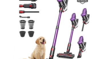ARTSEA Cordless Vacuum Cleaner ©Image Credit: ARTSEA