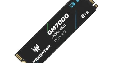 Acer Predator 2TB GM7000 M.2 NVMe SSD ©Image Credit: Acer