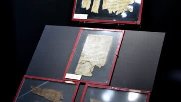 The Dead Sea Scrolls, found in the Qumran Caves. will undergo AI forensic examination to determine their origin. ©Image Credit: Wikicommons / Osama Shukir Muhammed