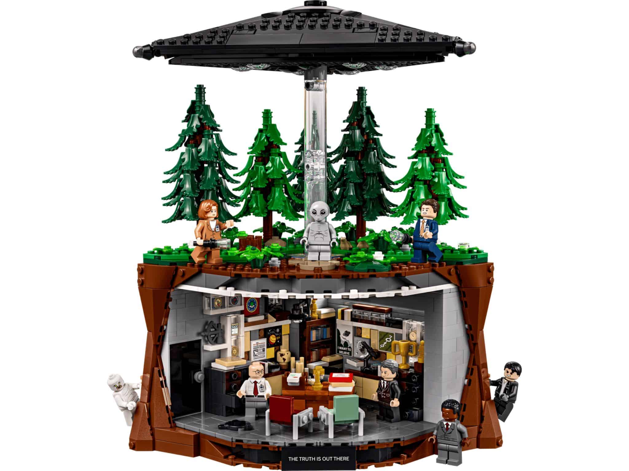 LEGO Ideas The X-Files Set ©Image Credit: LEGO