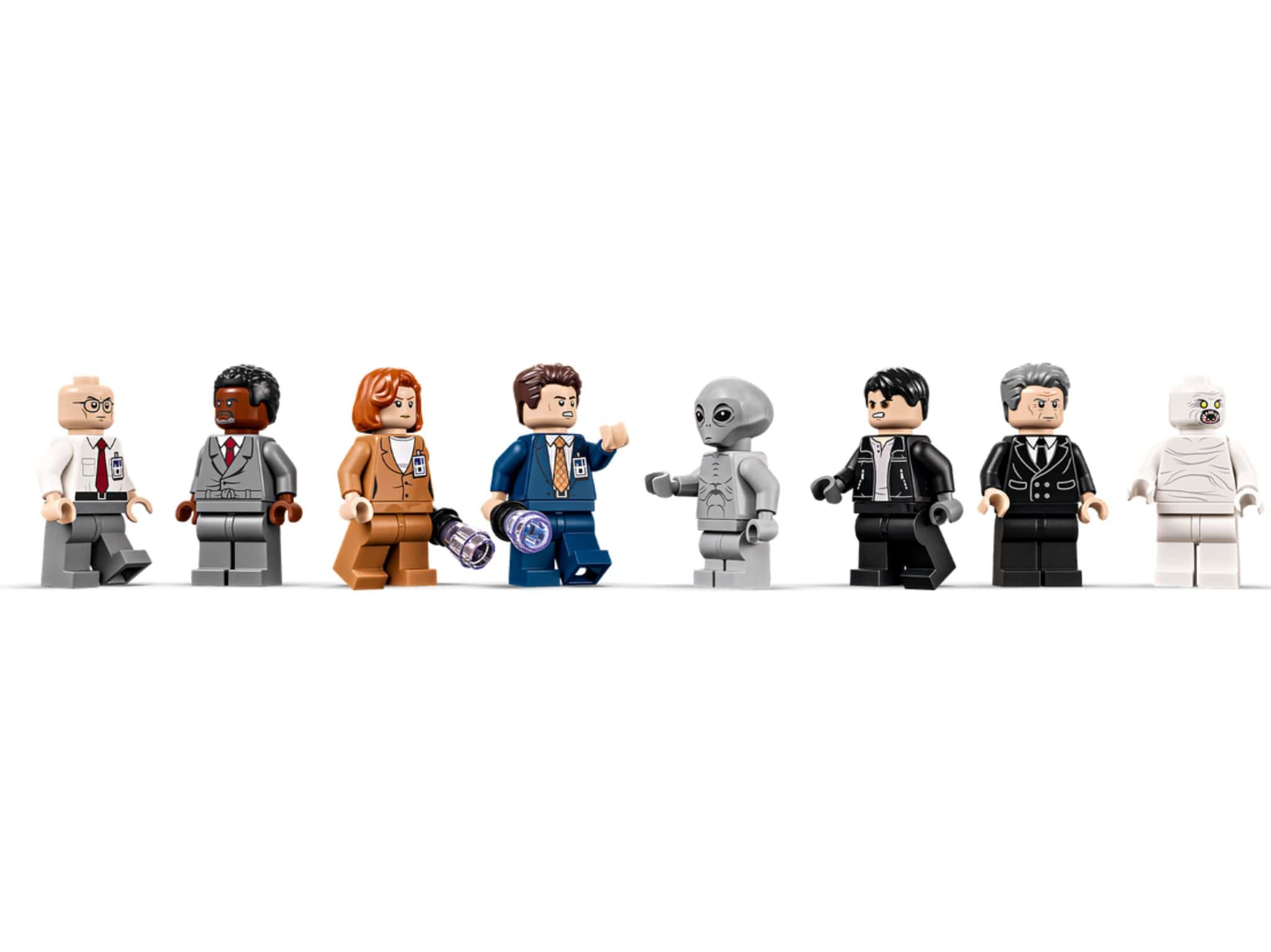 LEGO Ideas The X-Files Set Characters ©Image Credit: LEGO