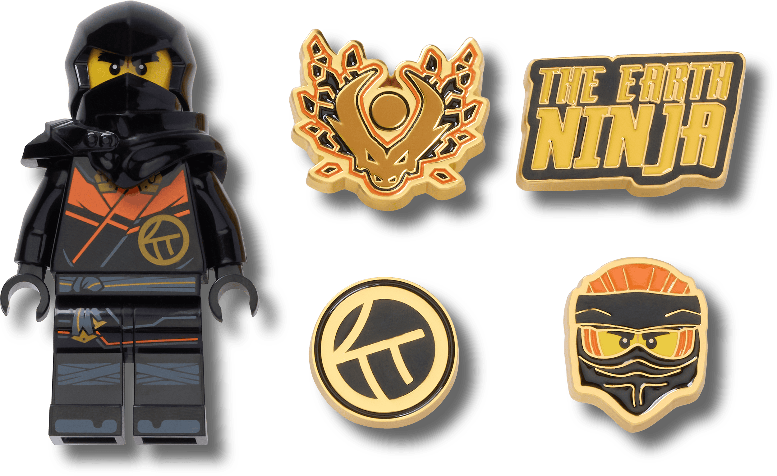 Crocs debuts new LEGO Ninjago shoes for 15th anniversary 9 LEGO Ninjago Cole Jibbitz Charms Pack | ©Image Credit: Crocs