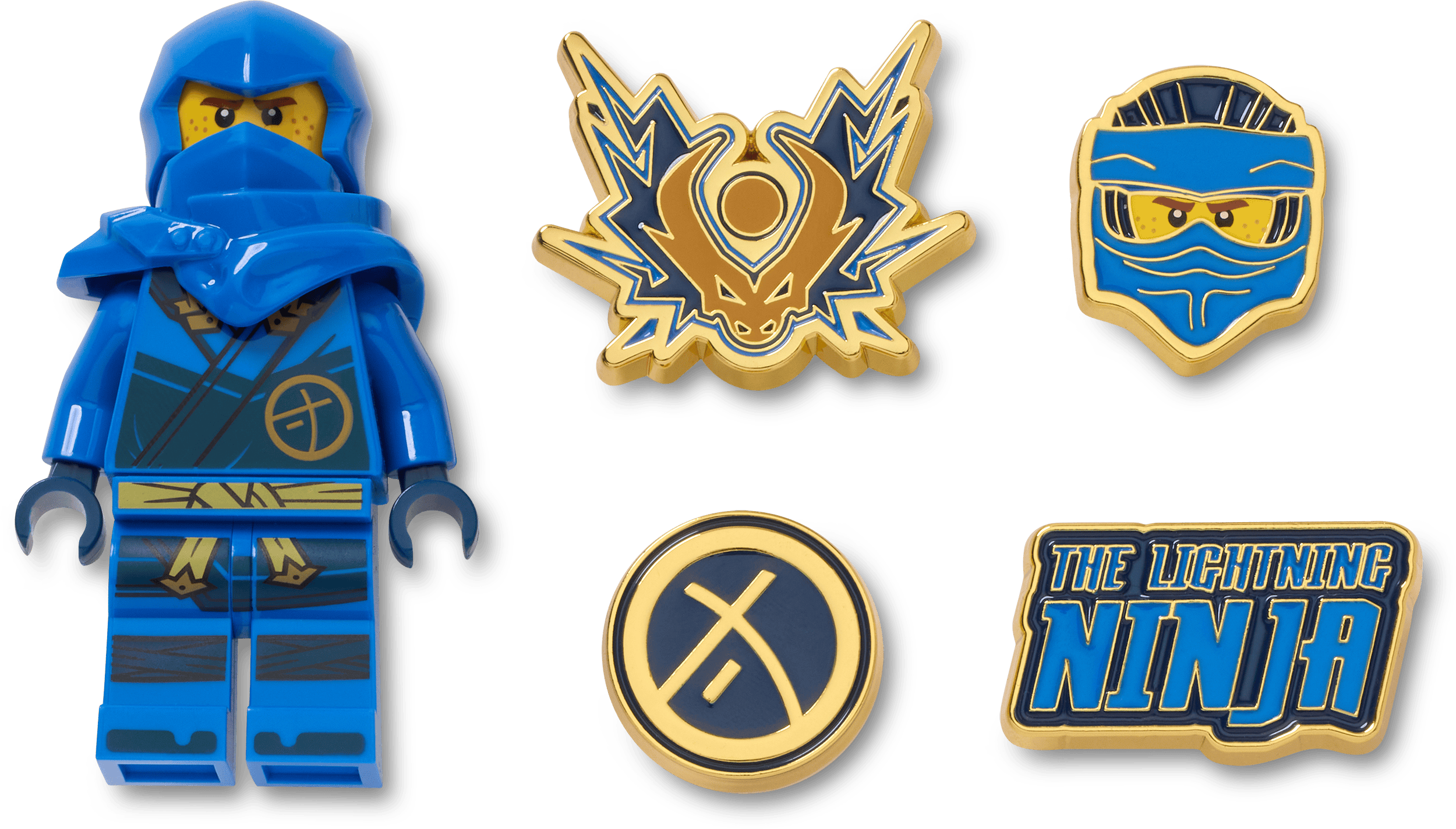 Crocs debuts new LEGO Ninjago shoes for 15th anniversary 8 LEGO Ninjago Jay Jibbitz Charms Pack | ©Image Credit: Crocs