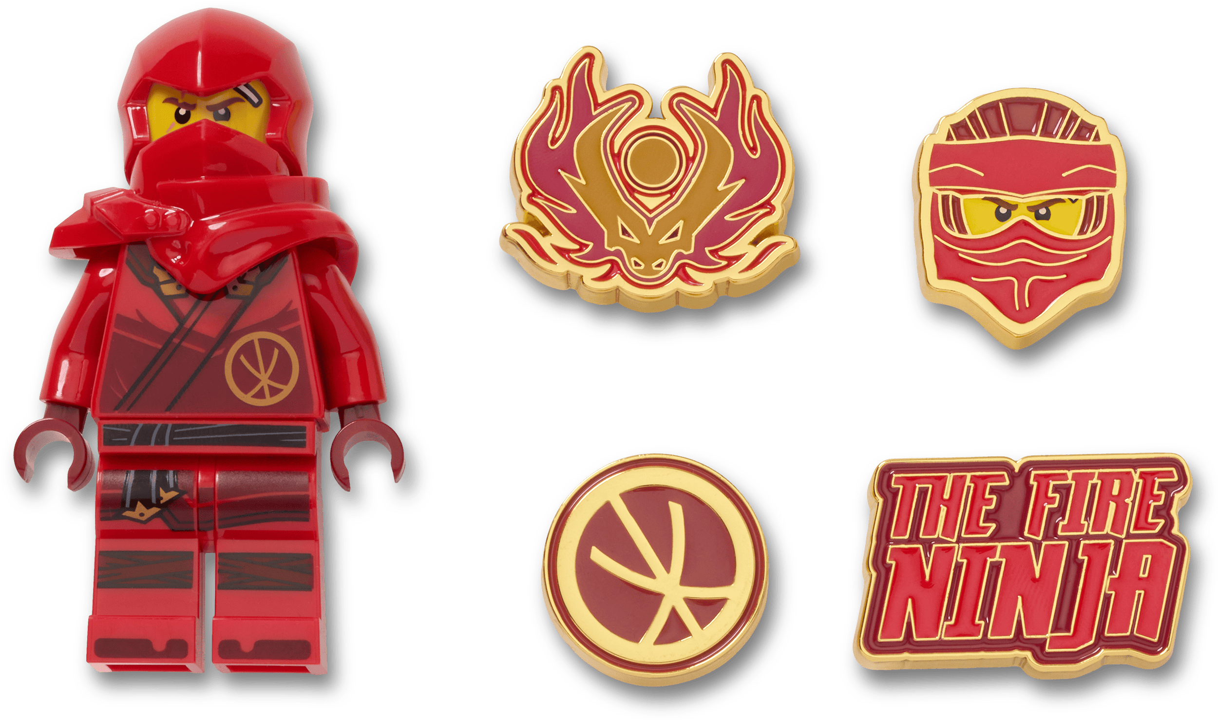Crocs debuts new LEGO Ninjago shoes for 15th anniversary 4 LEGO Ninjago Kai Jibbitz Charms Pack | ©Image Credit: Crocs