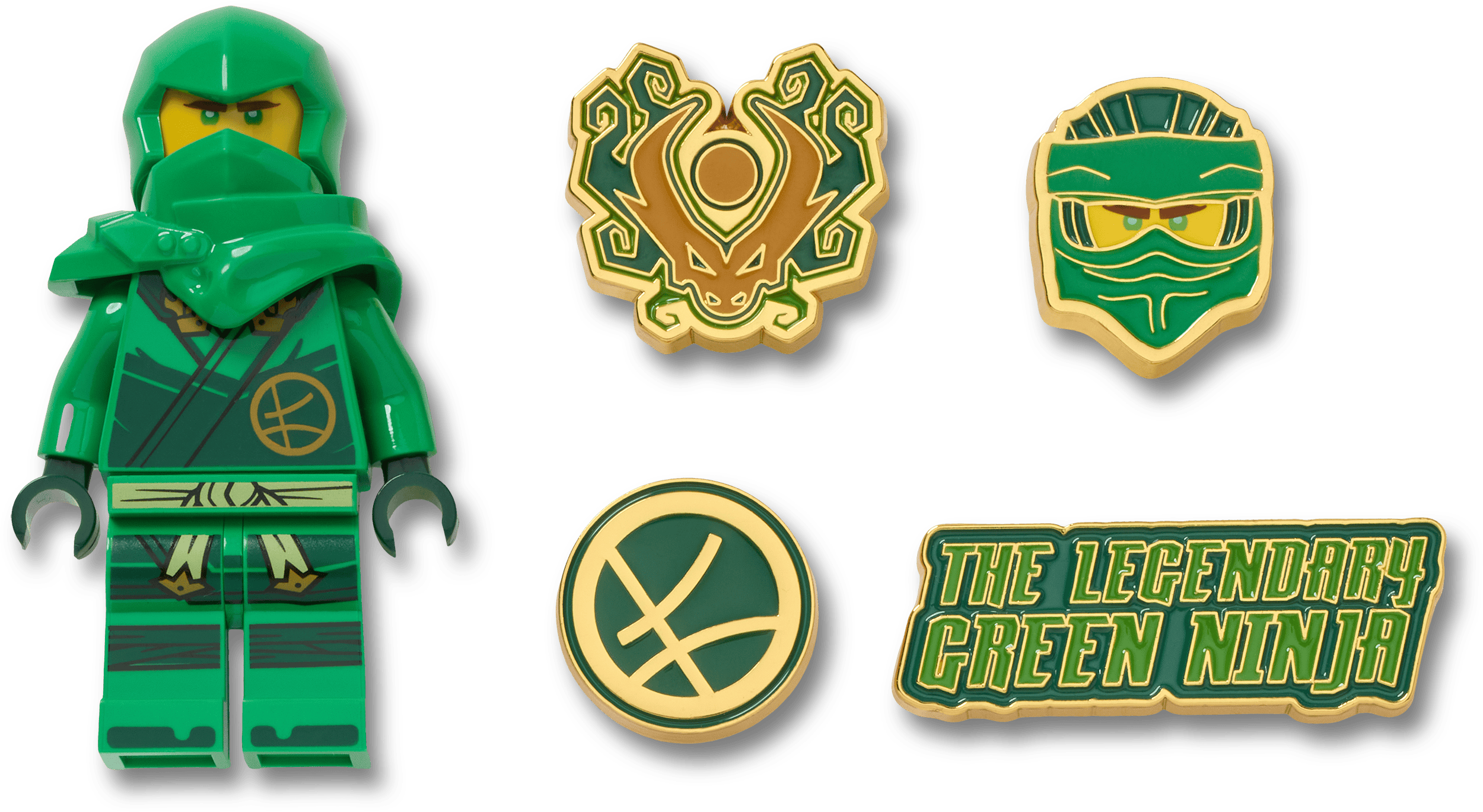 Crocs debuts new LEGO Ninjago shoes for 15th anniversary 5 LEGO Ninjago Lloyd Jibbitz Charms Pack | ©Image Credit: Crocs