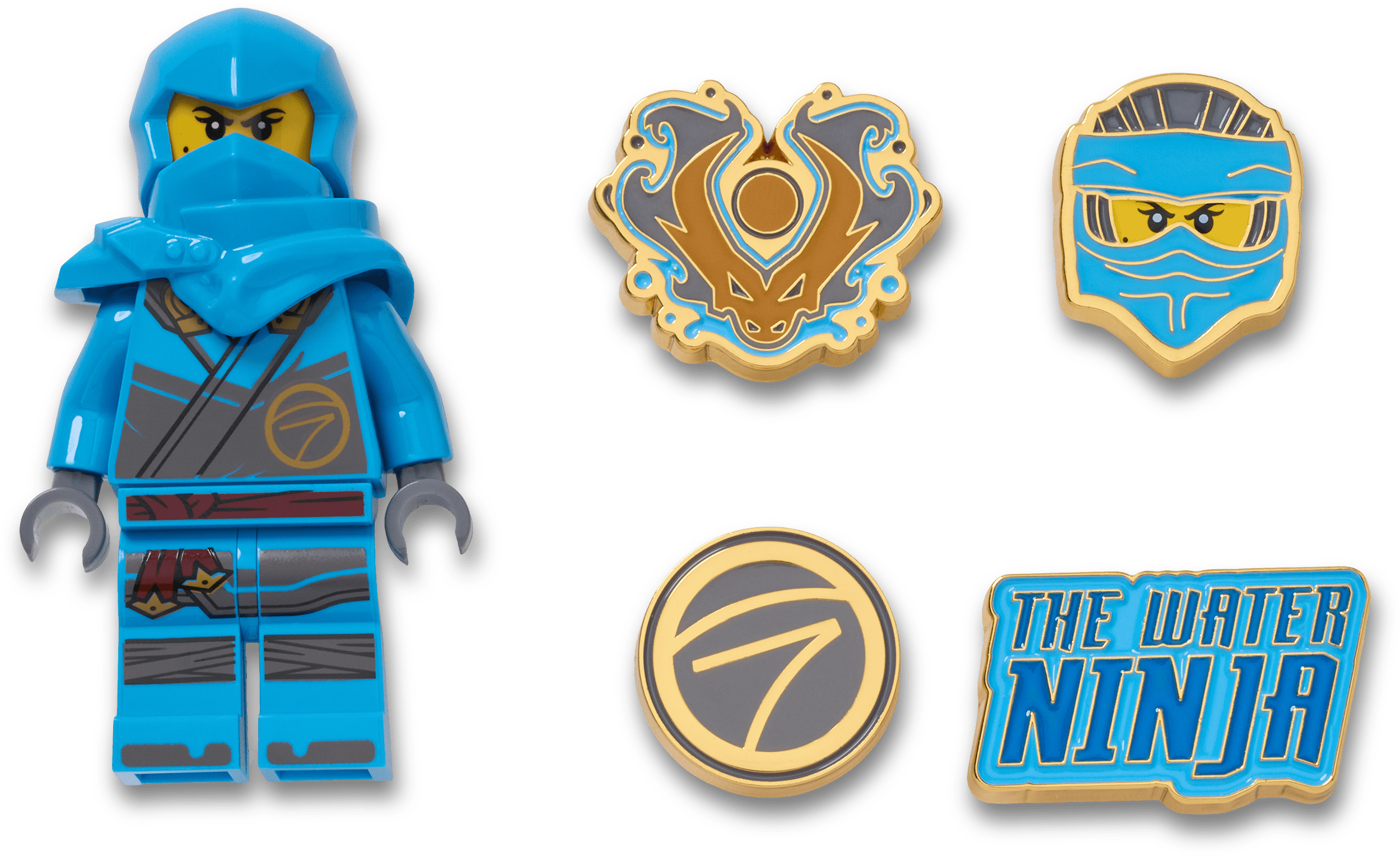 Crocs debuts new LEGO Ninjago shoes for 15th anniversary 7 LEGO Ninjago Nya Jibbitz Charms Pack | ©Image Credit: Crocs