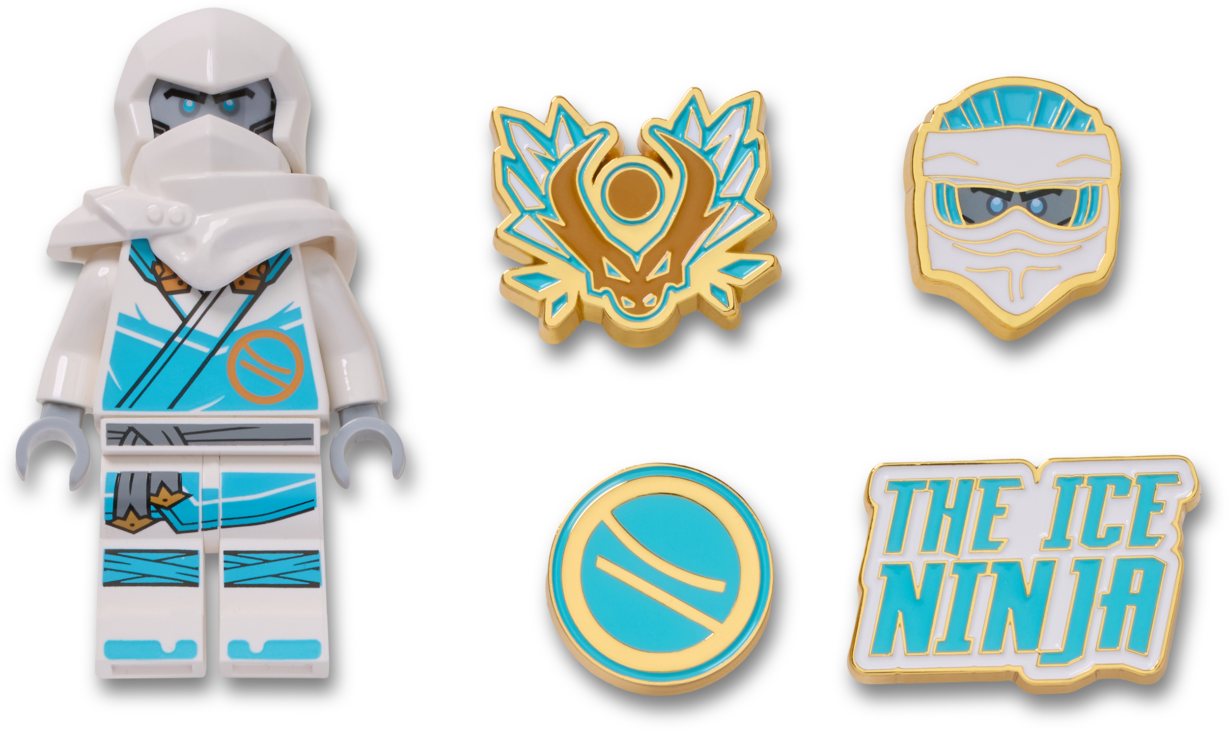 Crocs debuts new LEGO Ninjago shoes for 15th anniversary 6 LEGO Ninjago Zane Jibbitz Charms Pack | ©Image Credit: Crocs