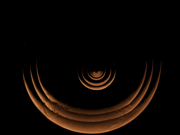NASA’s Psyche spacecraft took images of Mars while testing its cameras and scientific instruments for the journey ahead | ©Image Credit: NASA/JPL-Caltech/ASU