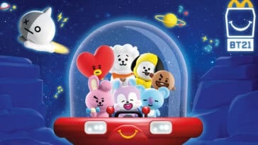 McDonald’s BT21 Happy Meal toys bring K-pop-inspired characters to life with a galaxy-themed collectible lineup for fans. | ©Image Credit: McDonald's