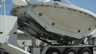 The weapon that uses electromagnetic energy to interfere with enemy satellite communications | ©Image Credit: Space Systems Command