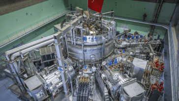 China’s 582-ton superconducting magnet is designed to help contain plasma hotter than the Sun’s core | ©Image Credit: Institute of Plasma Physics at Hefei Institutes of Physical Science, Chinese Academy of Sciences
