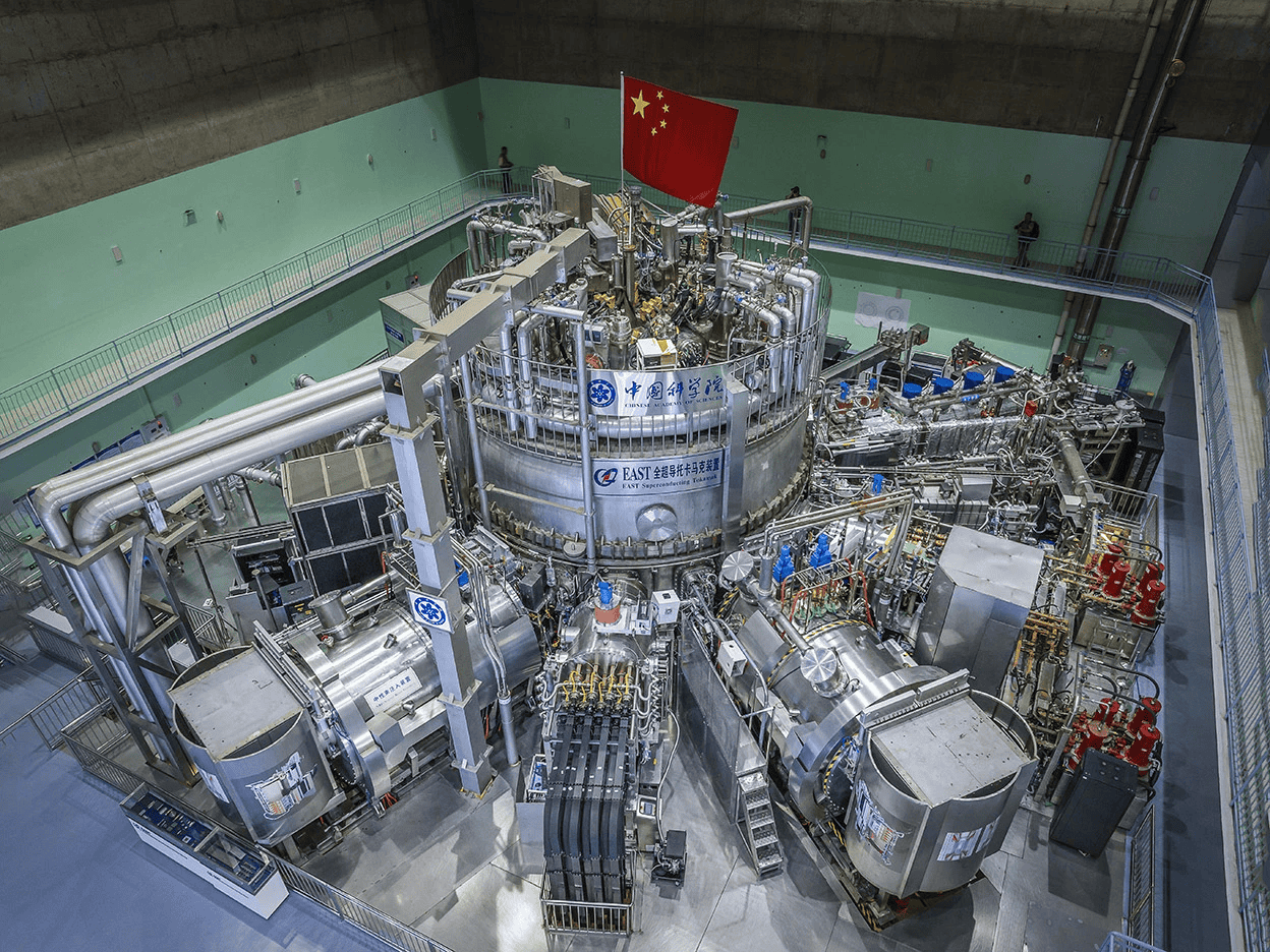 China’s 582-ton superconducting magnet is designed to help contain plasma hotter than the Sun’s core | ©Image Credit: Institute of Plasma Physics at Hefei Institutes of Physical Science, Chinese Academy of Sciences