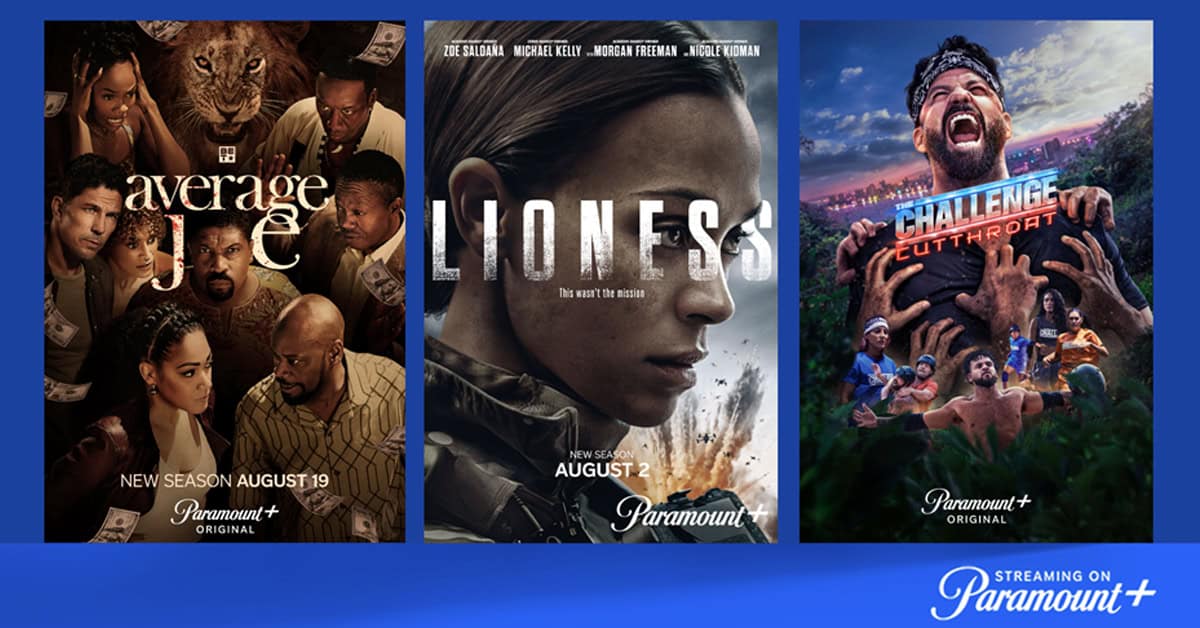 Paramount+ August 2026 lineup brings exciting new shows, live sports, and a massive collection of movies for subscribers. | ©Image Credit: Paramount+