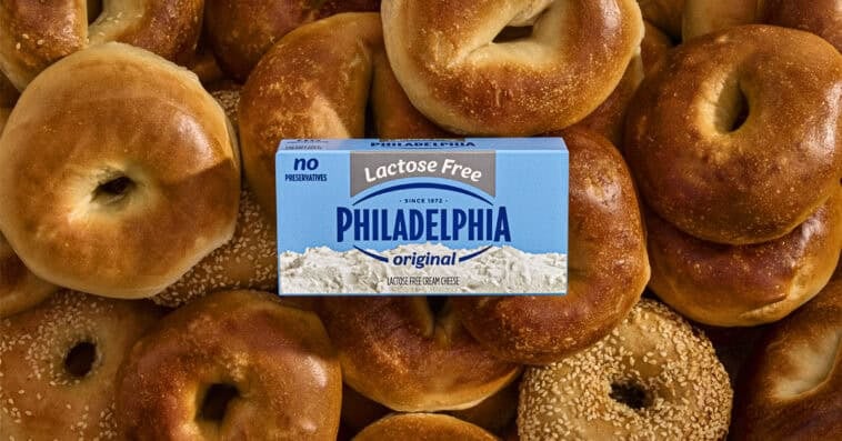 Philadelphia Lactose Free brings the classic creamy taste of cream cheese to more consumers with a new lactose-friendly option. | ©Image Credit: The Kraft Heinz Company