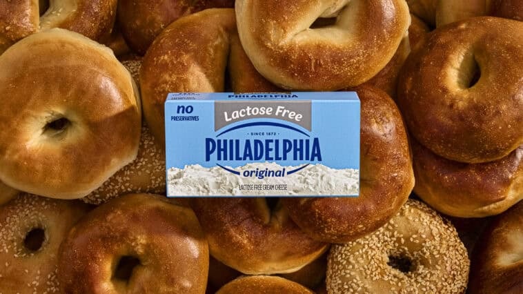 Philadelphia Lactose Free brings the classic creamy taste of cream cheese to more consumers with a new lactose-friendly option. | ©Image Credit: The Kraft Heinz Company