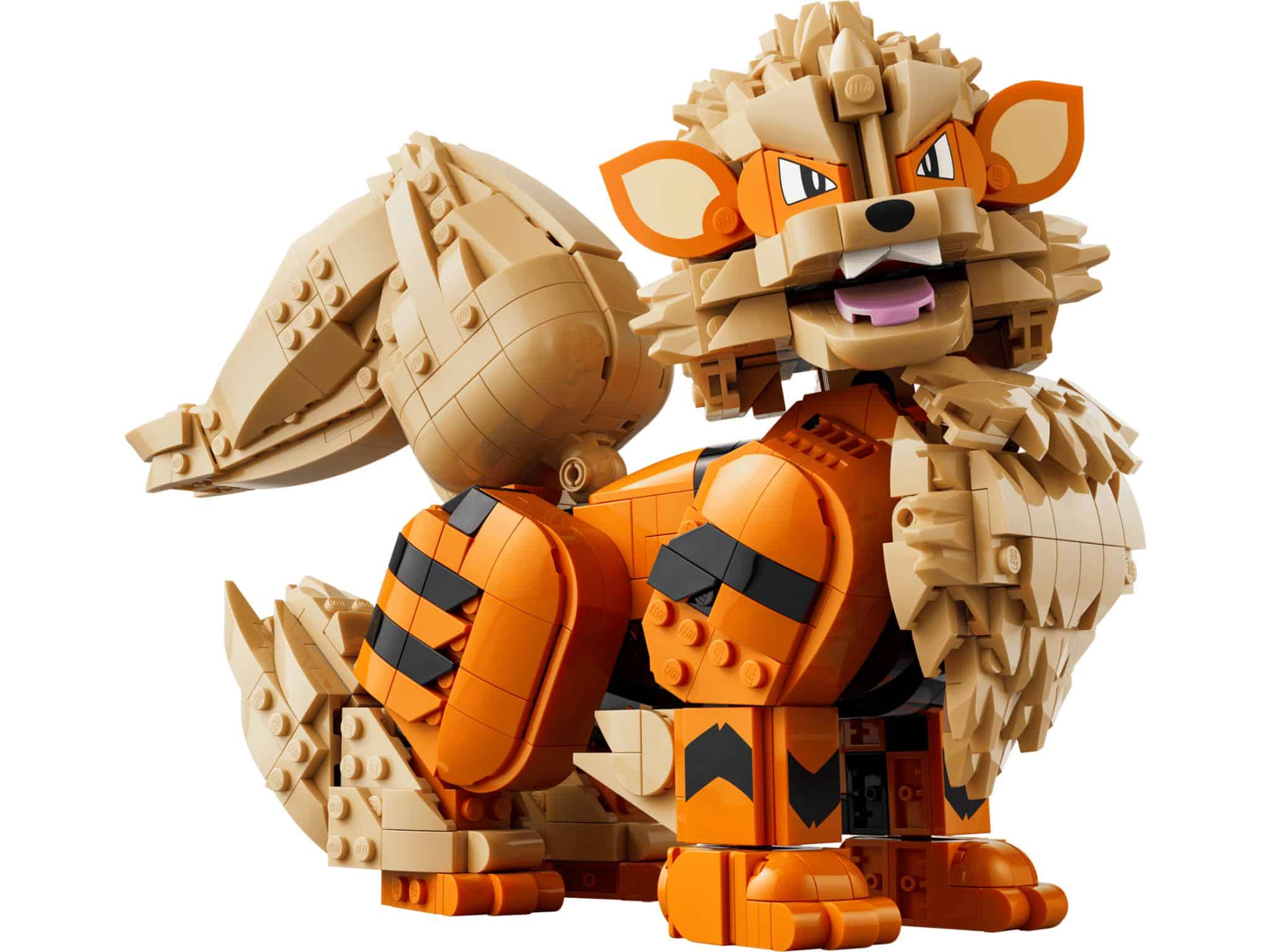 Pokémon Arcanine ©Image Credit: LEGO