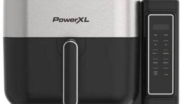 PowerXL 6.3 Quart AirMax Air Fryer Oven ©Image Credit: PowerXL