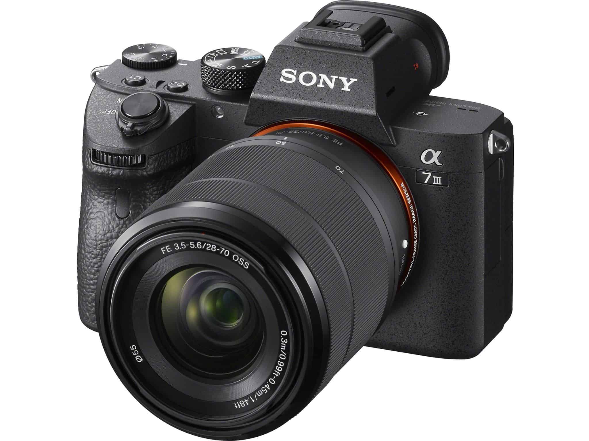 Sony Alpha a7 III Mirrorless Camera Kit ©Image Credit: Sony