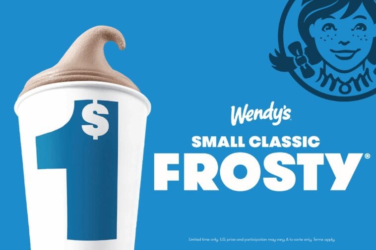 Wendy’s is bringing back $1 Frostys for the summer 1 Wendy's is offering its iconic small Frosty for $1 through August 23 | ©Image Credit: Wendy's