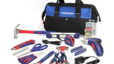 WORKPRO 125-Piece Household Tool Kit ©Image Credit: WORKPRO