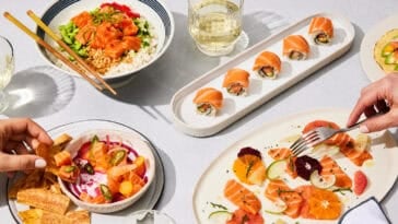 Wildtype’s cell-cultivated coho salmon makes its official US restaurant debut after receiving landmark FDA safety clearance. | ©Image Credit: Wildtype