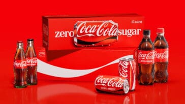 The Coca-Cola Company is rolling out a giant visual overhaul across 200 markets, updating classic cans, Zero Sugar, and flavored sodas with a unified new look. ©Image Credit: Coca-Cola