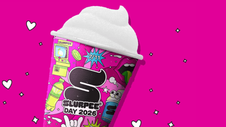 7-Eleven is giving away free small Slurpees on July 11 to mark the drink's 60th anniversary | ©Image Credit: 7-Eleven