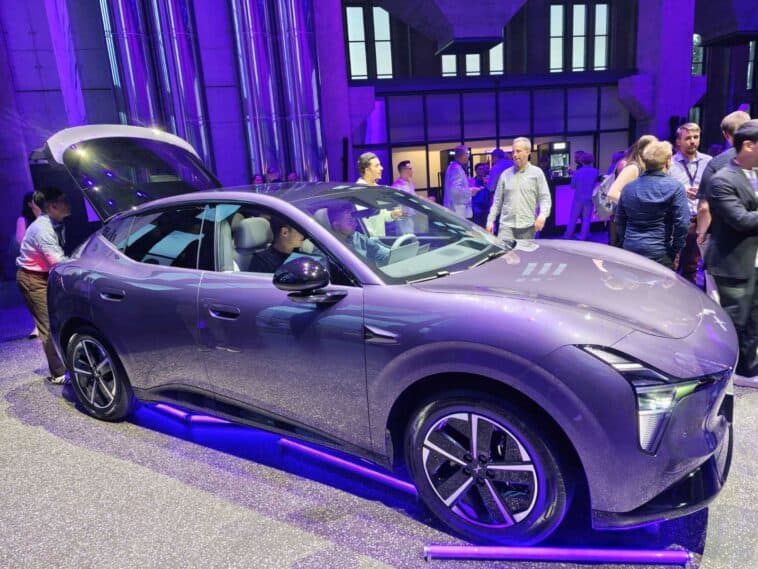 XPENG launches their EV in Europe with Google Maps built directly into it ©Image Credit: GEEKSPIN