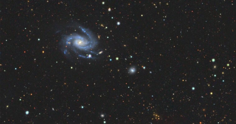 Astronomers unveil a 5.6-trillion-pixel map showing nearly 4 billion cosmic objects across roughly three-quarters of the sky. | ©Image Credit: DESI Legacy Imaging Surveys
