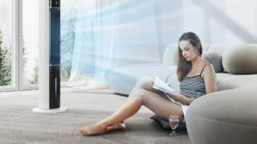 Flamemore Tower Air Cooler ©Image Credit: Flamemore