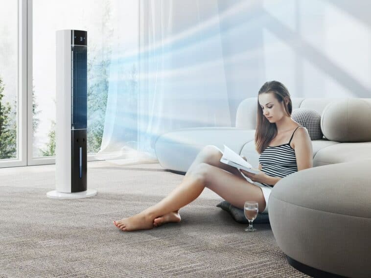 Flamemore Tower Air Cooler ©Image Credit: Flamemore