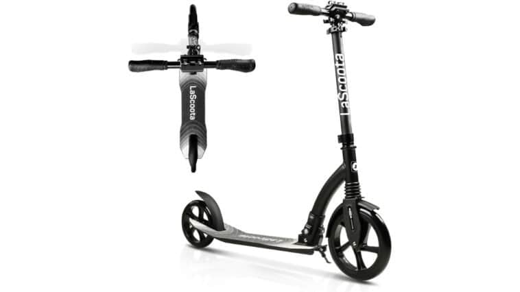 LaScoota Foldable Adult Scooter ©Image Credit: LaScoota