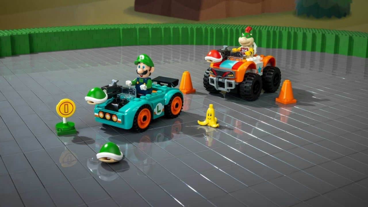 Luigi & Bowser Jr.'s Race ©Image Credit: LEGO