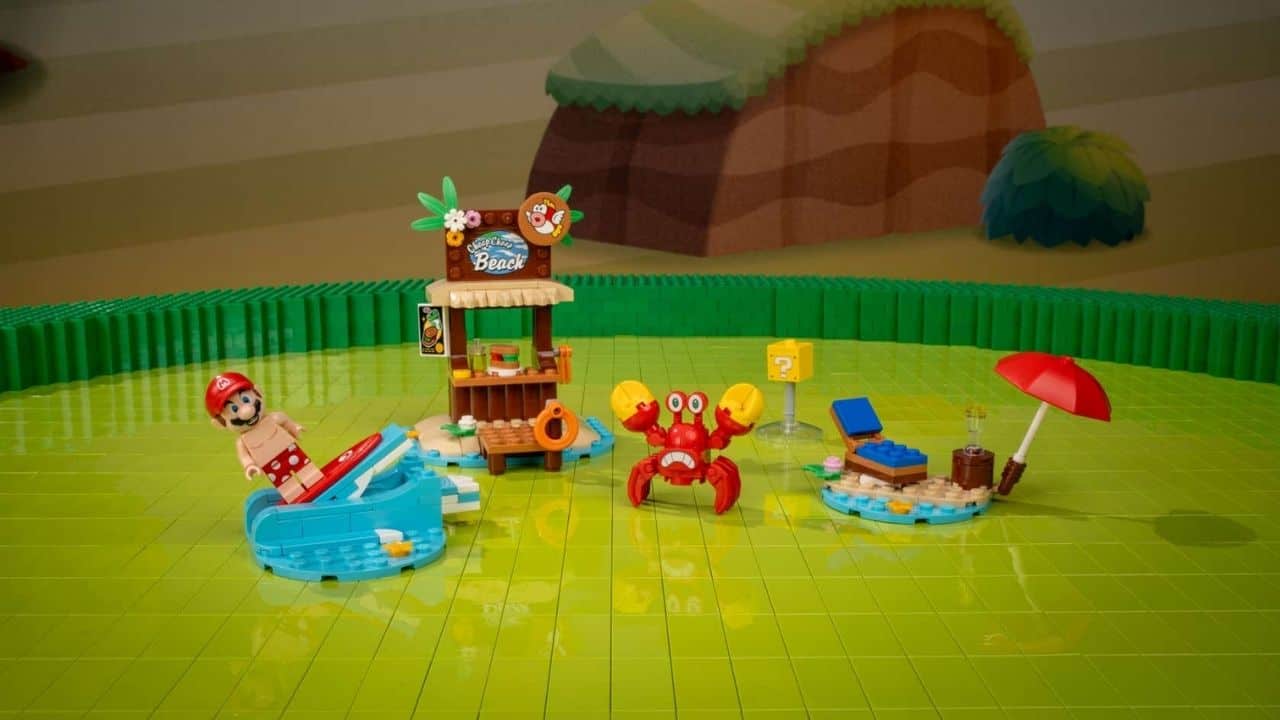 Mario's Beach Adventures ©Image Credit: LEGO
