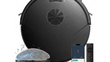 Teendow 2-in-1 Robot Vacuum and Mop ©Image Credit: Teendow