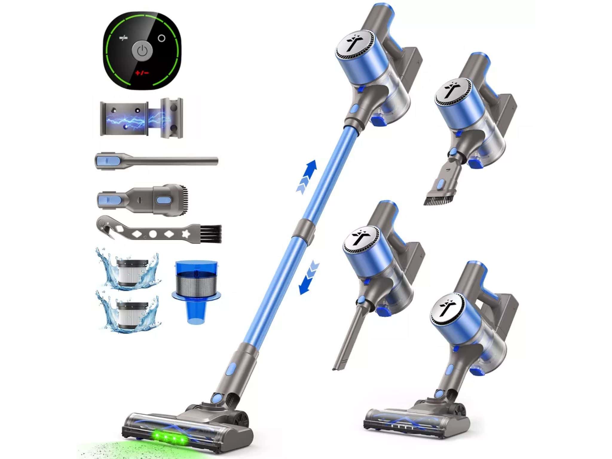 Teendow 300W Cordless Vacuum Cleaner ©Image Credit: Teendow